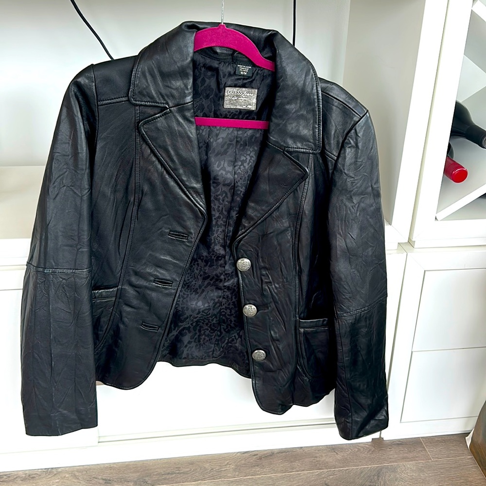 GUESS Leather Jacket